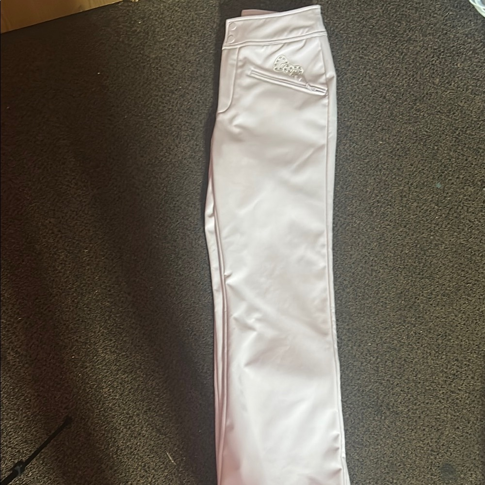 White Equestrian Riding Pants